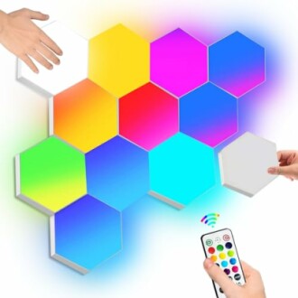 Hexagon Lights Remote Controlled: A Unique DIY RGB LED Wall Lights Review