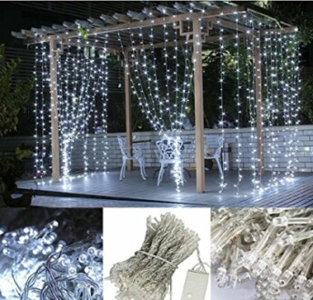 LIIDA LED Curtain Lights Review: Remote Controlled, 8 Modes, Wedding Decor