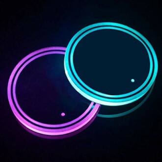 WedFeir LED Cup Holder Lights Review: Top Quality Car Coasters with 7 Colors Luminescent Light